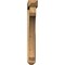Ekena Millwork Legacy Arts and Crafts Rough Sawn Bracket w/ Offset Brace, Western Red Cedar, 6"W x 38"D x 44"H BKT0604X38X44LEC03RWR - alternate 3